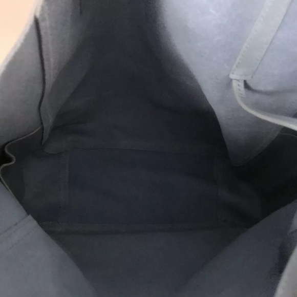 SHINOLA DETROIT MEDIUM SHOPPER TOTE DEMIN BLUE LEATHER RARE BEACH TRAVEL NEW - Picture 7 of 11